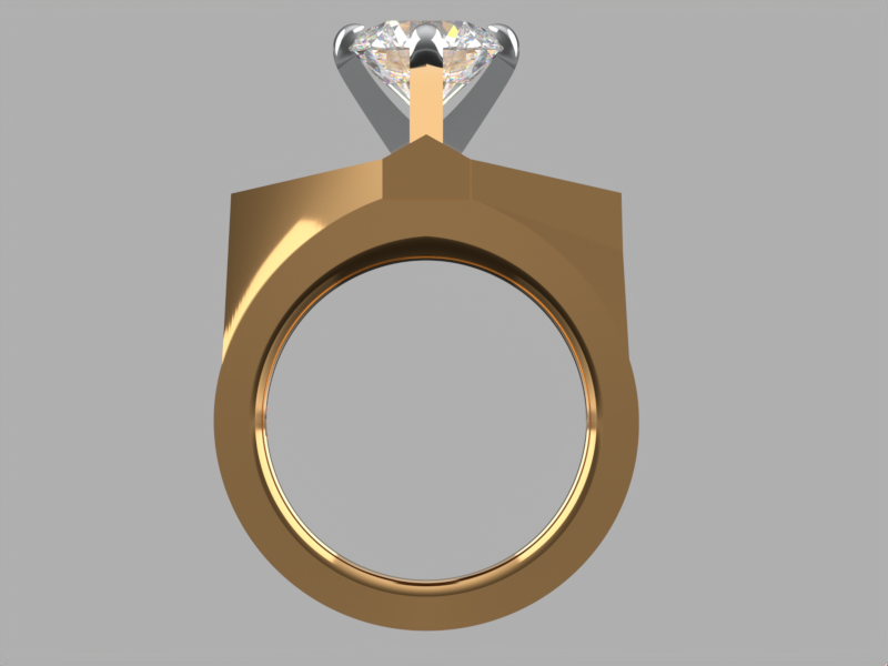 jrSOIGNÉ G01A Solitaire Ring View