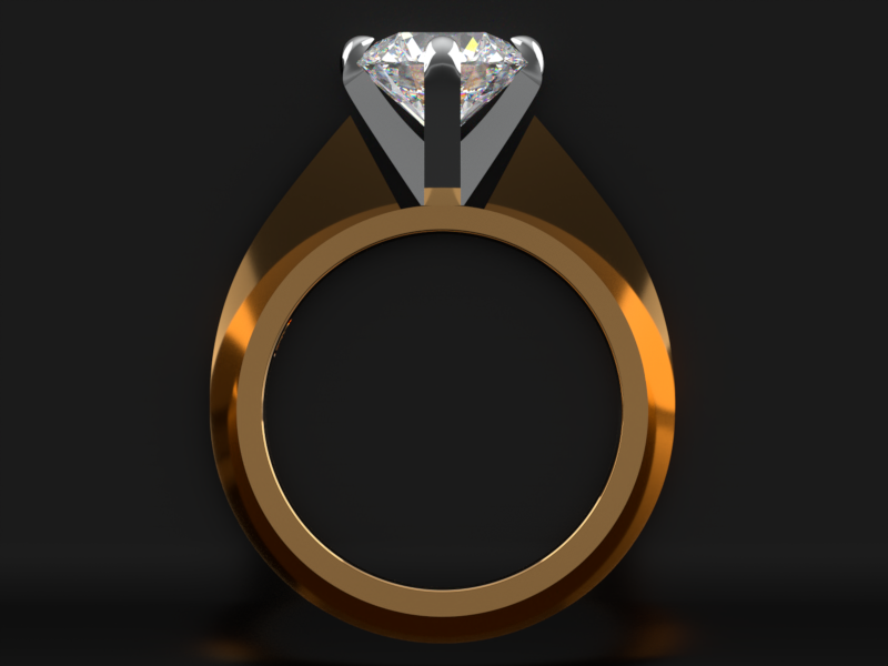 jrSOIGNÉ G03A Emerald Statement Ring View