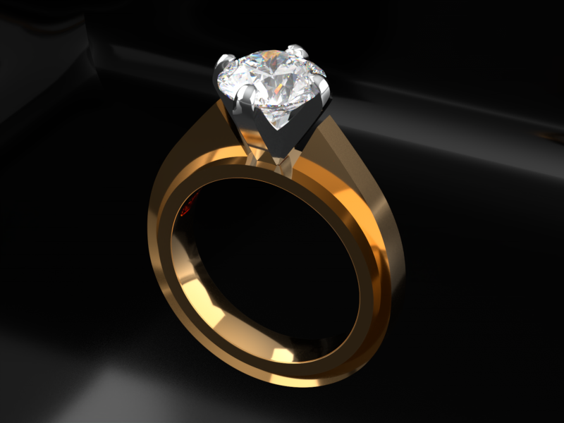 jrSOIGNÉ G03A Emerald Statement Ring View
