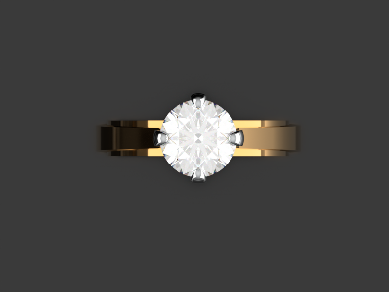 jrSOIGNÉ G03A Emerald Statement Ring View